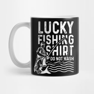 Lucky Fishing Shirt Mug